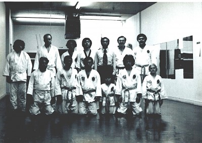 November 1975, Grandmaster Kang at age 13, running his first school